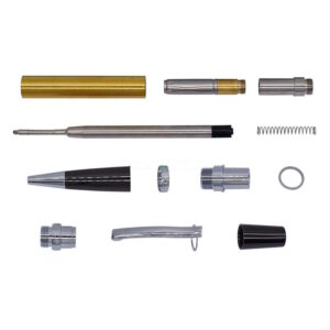 Elegant Sierra TWIST Pen Kit - Chrome & Gun Metal