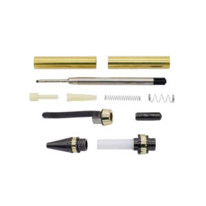 Cigar CLICK Pen Kit: Gun Metal & Gold