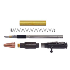 Bolt Action PENCIL Kit: Gun Metal (Economy)