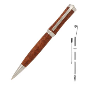 Concava TWIST Pen Kit: Chrome