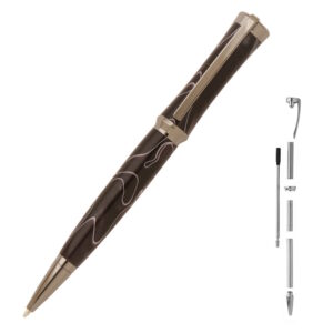 Concava TWIST Pen Kit - Gun Metal
