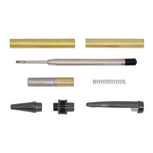 Elegant American Ball TWIST Pen Kit - Gun Metal