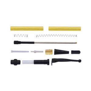 Fancy CLICK Pen Kit - Black Chrome