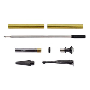 Fancy Lady TWIST Pen Kit - Gun Metal