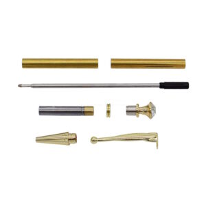 Fancy Lady TWIST Pen Kit - Gold