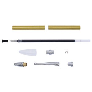 Fancy ROLLERBALL Pen Kit - Chrome