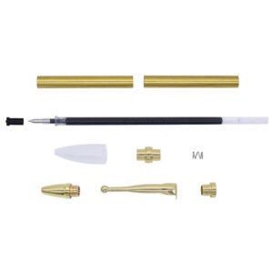 Fancy ROLLERBALL Pen Kit - Gold