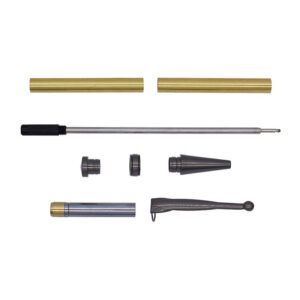 Fancy TWIST Pen Kit - Satin Gun Metal