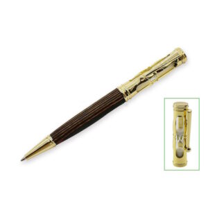 Hourglass TWIST Pen Kit: Gold