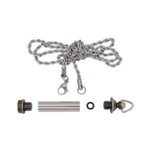 Keepsake Ashes Necklace Kit: Antique Bronze