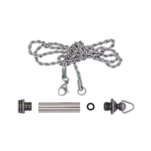 Keepsake Ashes Necklace Kit: Gun Polish