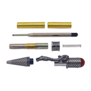 Loong (Dragon) TWIST Pen Kit - Antique Pewter