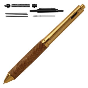 4 in 1 Multi Function Pen Kit - 24Kt Gold