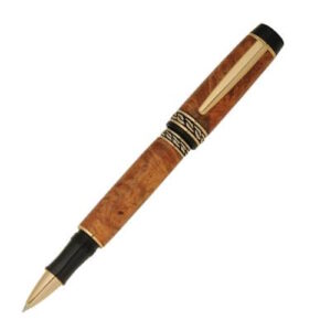 Olympian Elite CLOSED END ROLLERBALL Pen Kit: 24Kt Gold