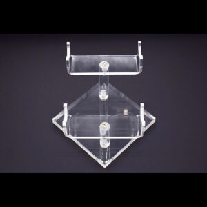 Pen Display Stand: Acrylic (2 Pen Square)