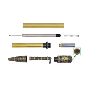 Sailing TWIST Pen Kit: Antique Bronze