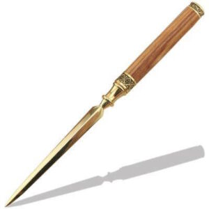 Sculptured Classic Letter Opener Kit: 24Kt Gold