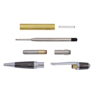 Sierra TWIST Pen Kit - Chrome & Gun Metal
