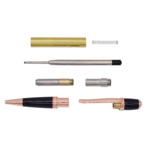 Sierra TWIST Pen Kit: Black Chrome & Copper