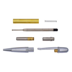 Sierra TWIST Pen Kit - Chrome & Satin Chrome
