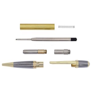 Sierra TWIST Pen Kit - Gold & Black Titanium