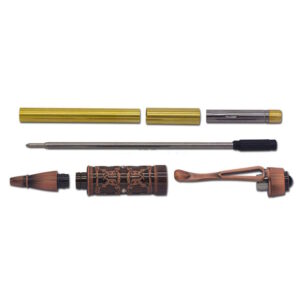 Ivy TWIST pen kit - Antique Rose Copper