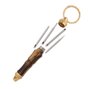 Screwdriver Key Ring Kit: 24Kt Gold