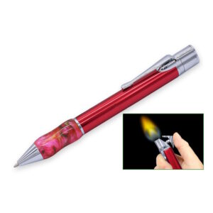 Lighter Ball TWIST Pen Kit - Chrome & Red