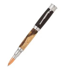 Over & Under Shotgun ROLLERBALL Pen Kit - Chrome