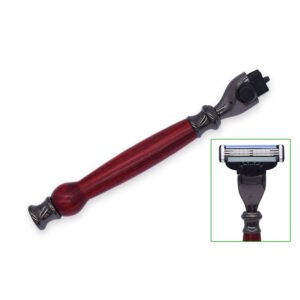 Razor Handle Kit - Gun Metal