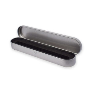 Tin Pen Box - Silver