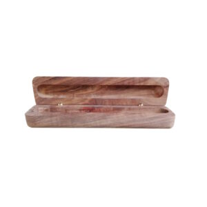 Single Wooden Pen Box - Tamboti