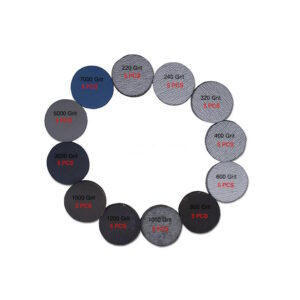 Mixed Velcro Backed Sanding discs: 2" (mixed)