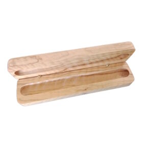 Single Wooden Pen Box - Wild Olive