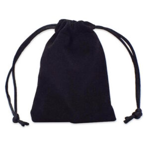 Velvet bag - Black (ring)