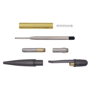 Sierra TWIST Pen Kit: Matt Gun Metal Polish
