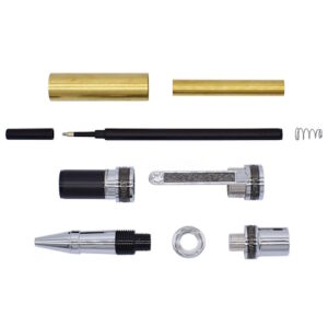 Hawaiian Love ROLLERBALL Pen Kit - Chrome & Gun Metal