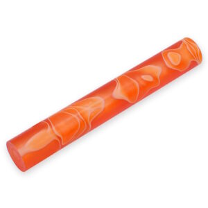 Orange with White line - pen rod