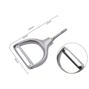 Vegetable peeler kit - stainless steel