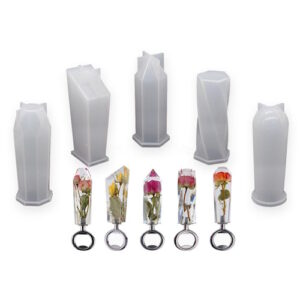 Resin casting molds for bottle openers