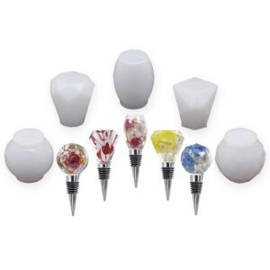 Resin casting molds for bottle stoppers