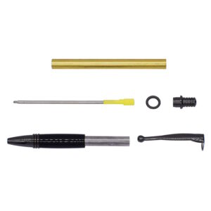 Modern TWIST pen kit – Gun Metal