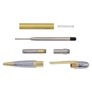 Sierra TWIST pen kit – Gold & Chrome