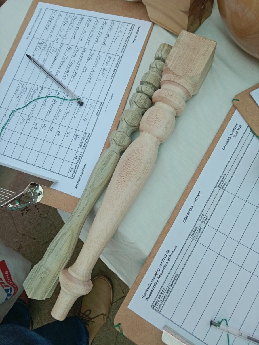 pta woodworkers project 28 february 2026 - 2 products visible candle stick holders