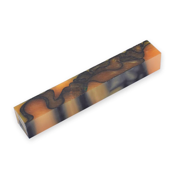Orange, Yellow with Black - pen blank